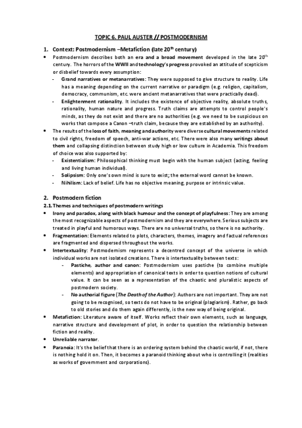 Miniatura del documento Topic 5. James Joyce - Modernism.pdf