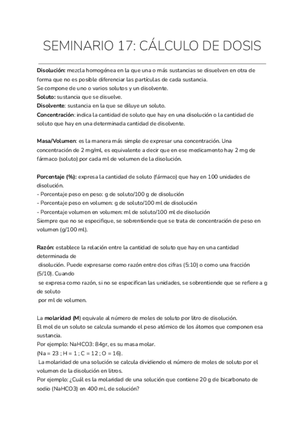 Miniatura del documento SEMINARIO-17-CALCULO-DE-DOSIS.pdf
