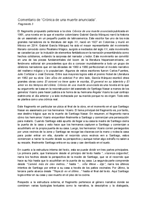 Miniatura del documento Comentario-de-Cronicas-de-una-Muerte-Anunciada.pdf