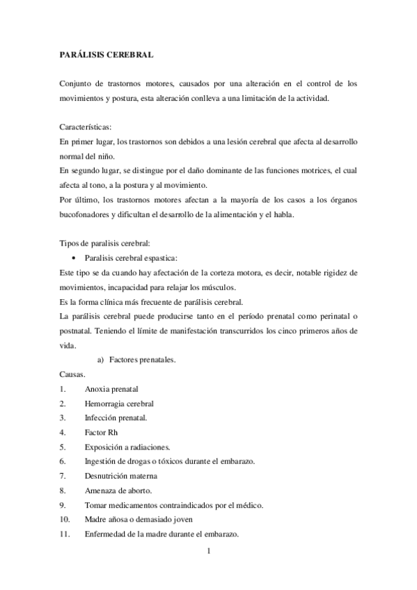 Miniatura del documento RESUMEN PARALISIS CEREBRAL.pdf