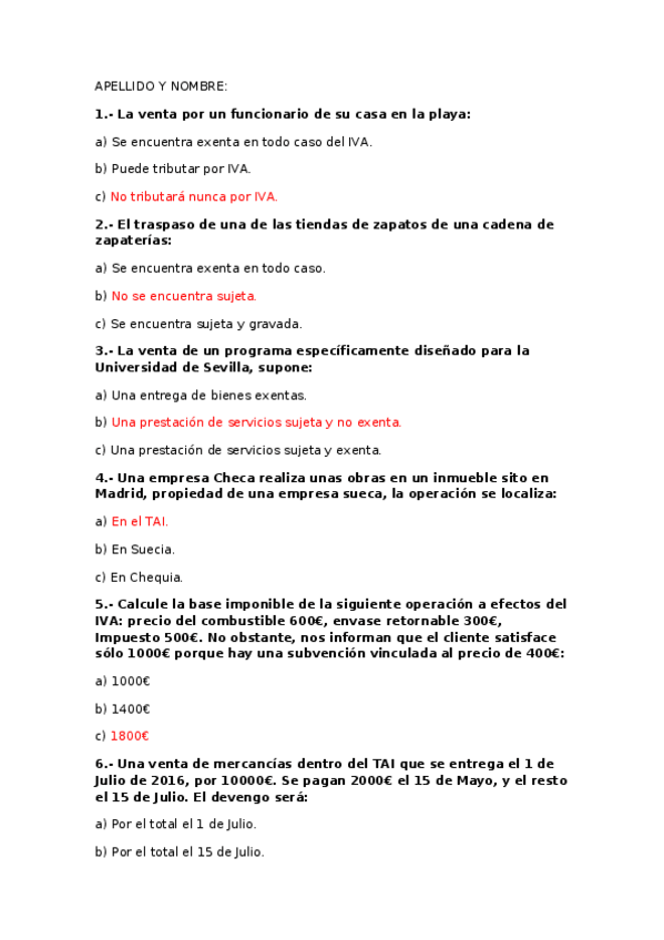 Miniatura del documento Derecho Finacniero y tributario II tercer tipo test.docx
