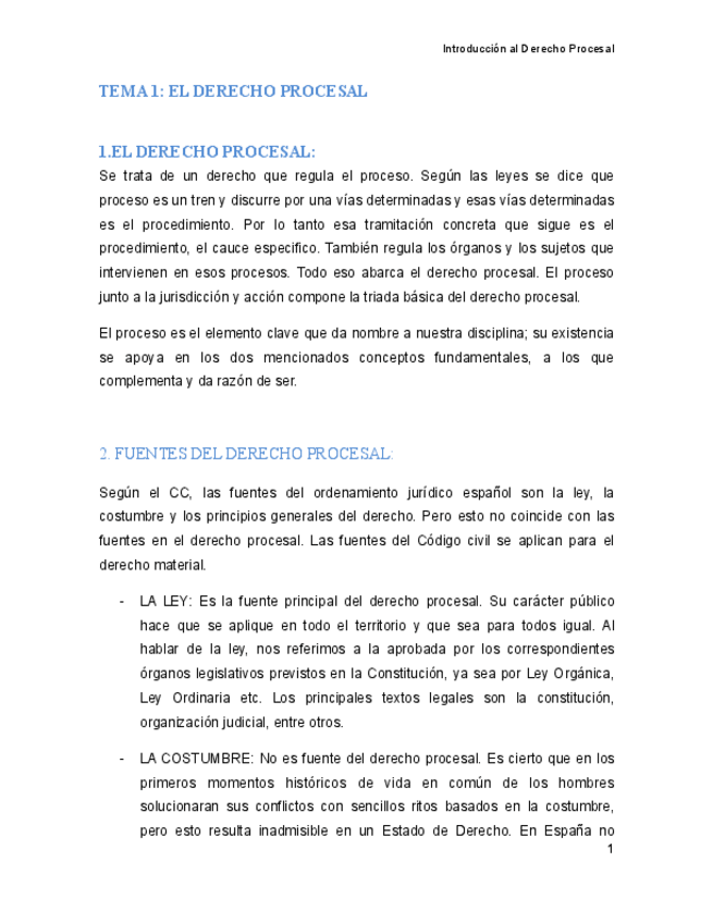 Miniatura del documento Apuntes Derecho Procesal I (completos).pdf