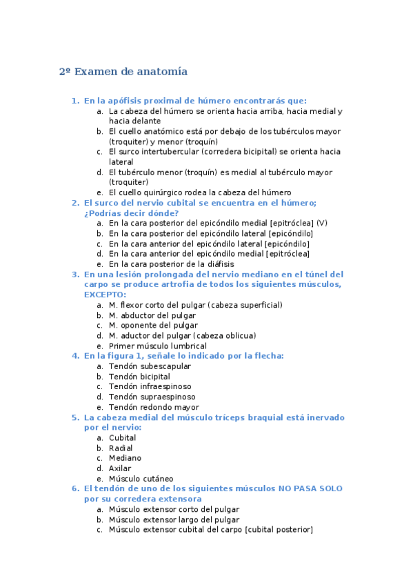 Miniatura del documento 2º Examen anato.doc