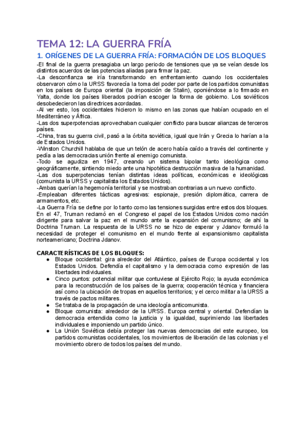 Miniatura del documento LA GUERRA FRÍA