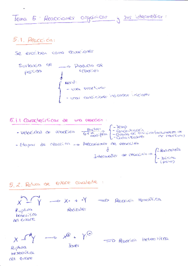 Miniatura del documento Resumen Tema 5 Reacciones organicas y sus intermedios.pdf