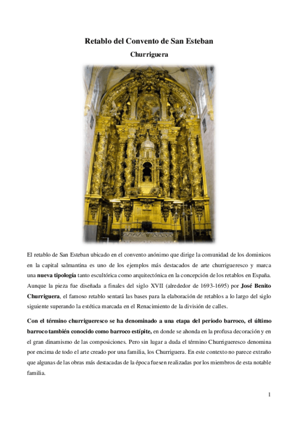 Miniatura del documento 12.Retablo del Convento de San Estevan