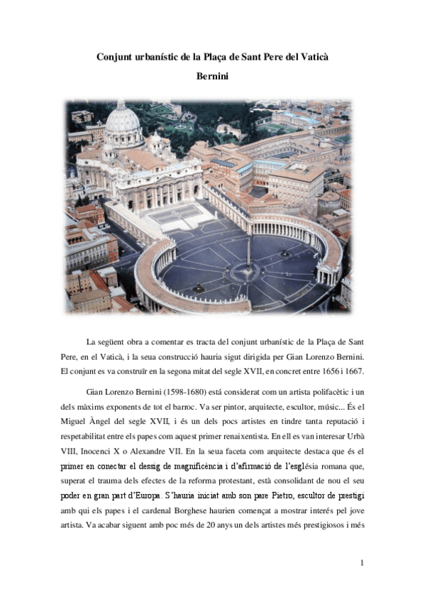 Miniatura del documento 7 Plaça de Sant Pere del Vaticà