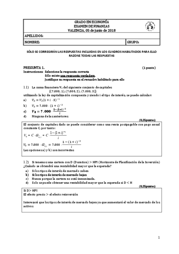 Miniatura del documento ExamenFinanzasJunio2018Parte1solucionado.pdf