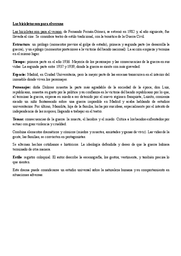 Miniatura del documento LAS BICICLETAS SON PARA EL VERANO