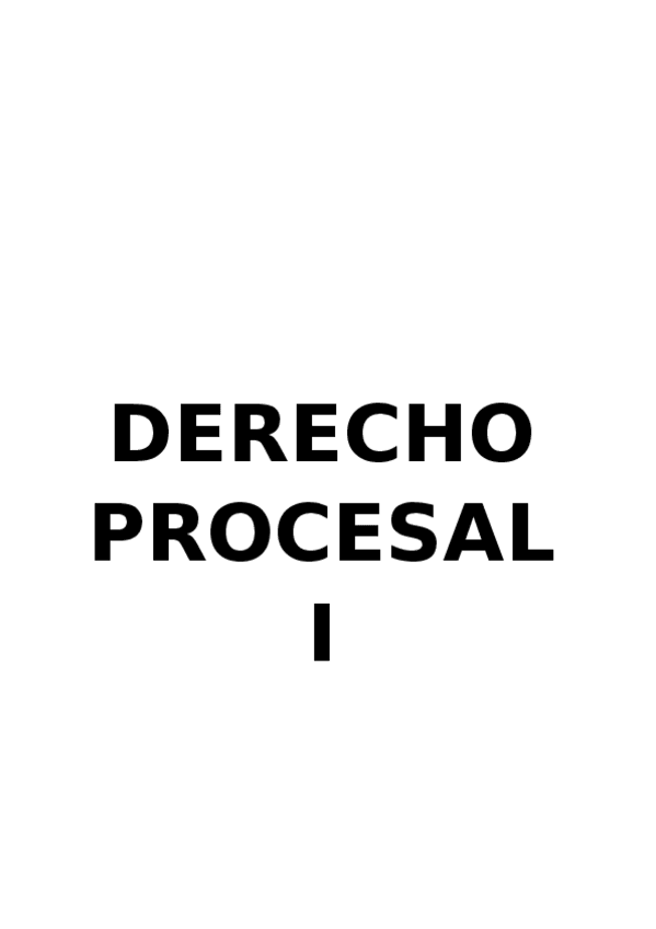 Miniatura del documento DERECHO-PROCESAL-I-Apuntes.docx