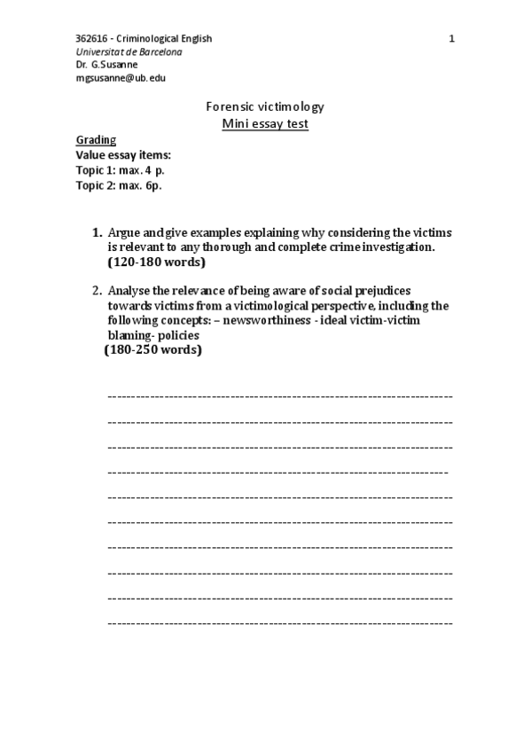 Miniatura del documento Mini-essay-testForensic-victimology.pdf