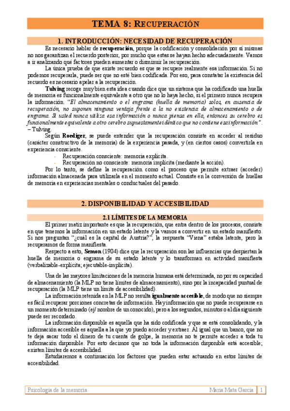 Miniatura del documento TEMA 8. Recuperación