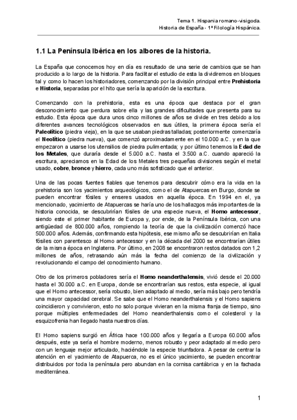 Miniatura del documento Apuntes-Historia-de-Espana-Tema-1.pdf