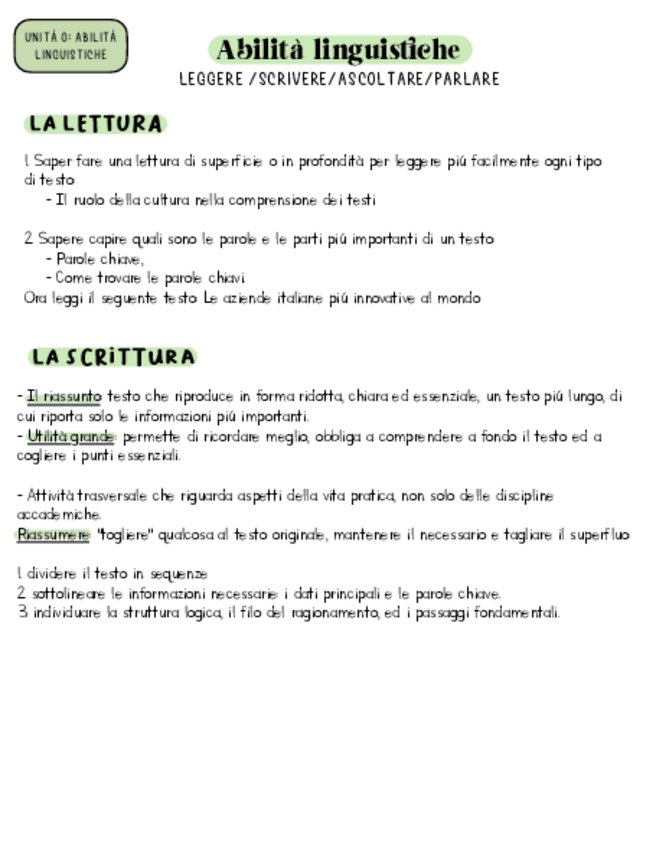 Miniatura del documento Apuntes de Italiano V - Prof. M.T. Gil.pdf