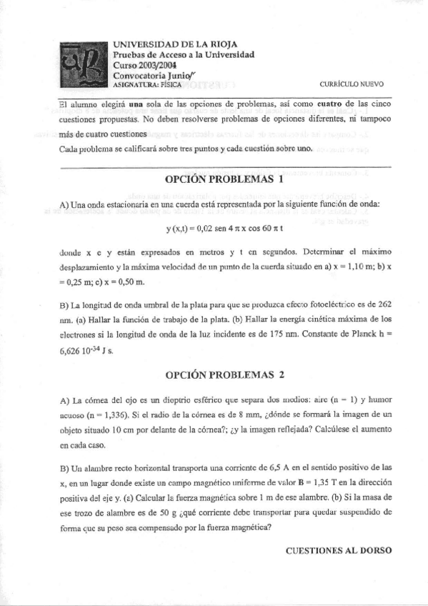 Miniatura del documento Examen-Fisica-de-La-Rioja-Ordinaria-de-2004.pdf