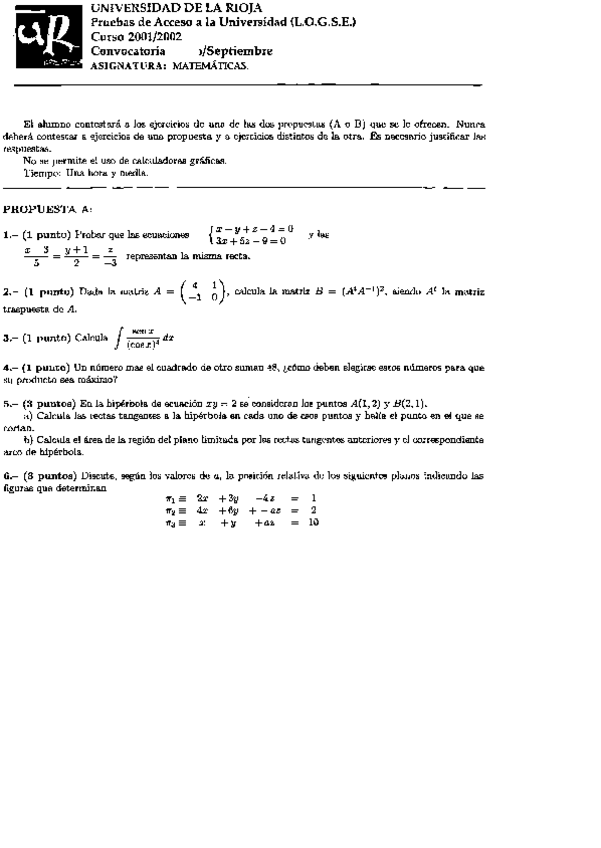 Miniatura del documento Examen-Matematicas-II-de-La-Rioja-Extraordinaria-de-2002.pdf