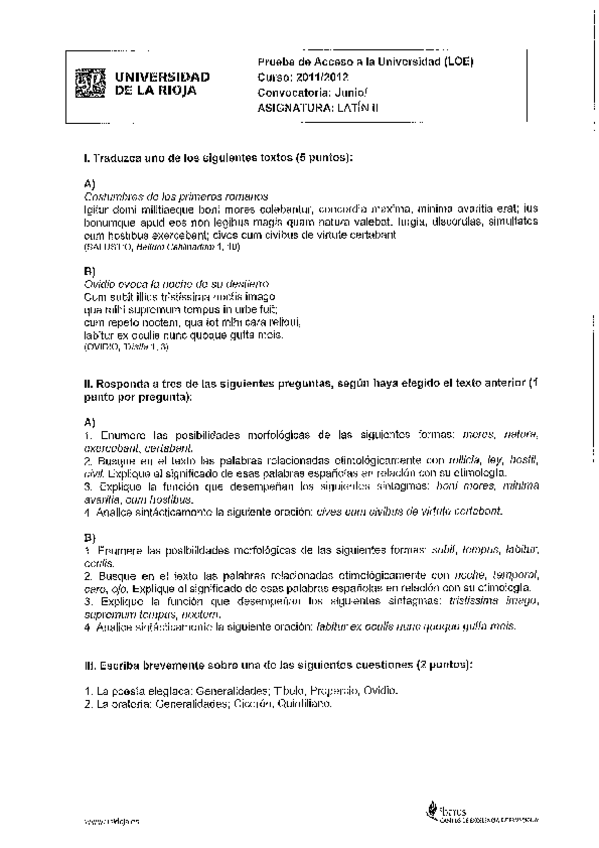 Miniatura del documento Examen-Latin-II-de-La-Rioja-Ordinaria-de-2012.pdf