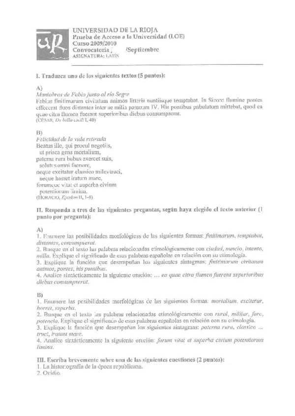 Miniatura del documento Examen-Latin-II-de-La-Rioja-Extraordinaria-de-2010.pdf
