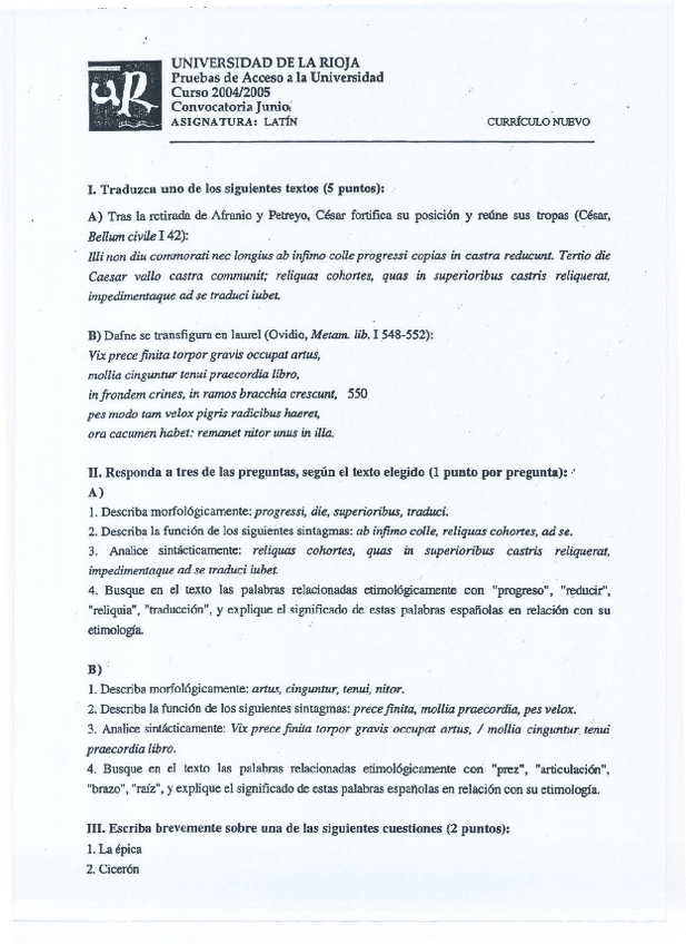 Miniatura del documento Examen-Latin-II-de-La-Rioja-Ordinaria-de-2005.pdf