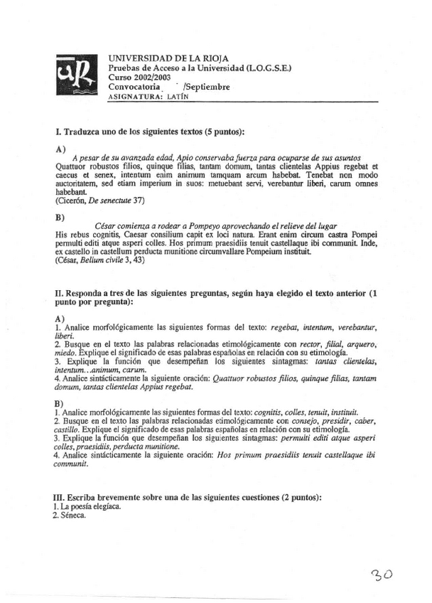 Miniatura del documento Examen-Latin-II-de-La-Rioja-Extraordinaria-de-2003.pdf