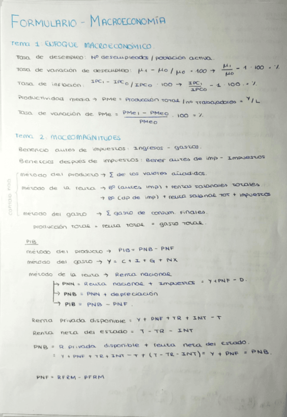 Miniatura del documento Formulario-Macroeconomia.pdf