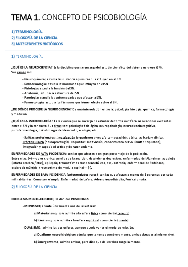 Miniatura del documento TEMA 1. Concepto de psicobiología..pdf