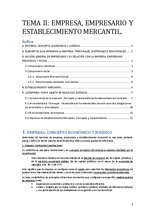 Miniatura del documento TEMA 2. EMPRESA EMPRESARIO Y ESTABLECIMIENTO MERCANTIL.pdf