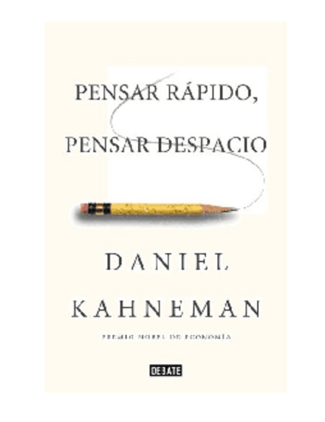 Miniatura del documento Pensar rápido pensar despacio - Daniel Kahneman.pdf