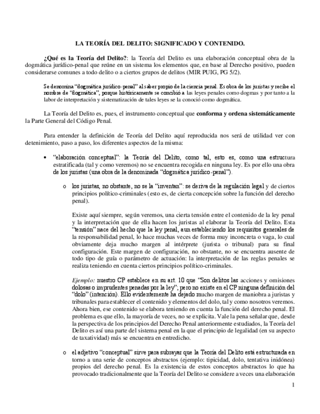 Miniatura del documento Apuntes Teoría del Delito.pdf
