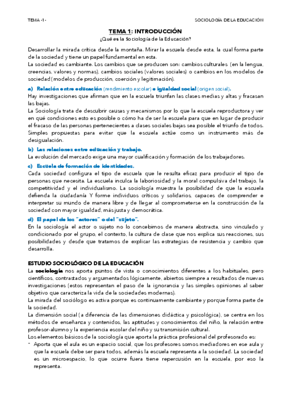 Miniatura del documento Qué es Sociología de la Educación