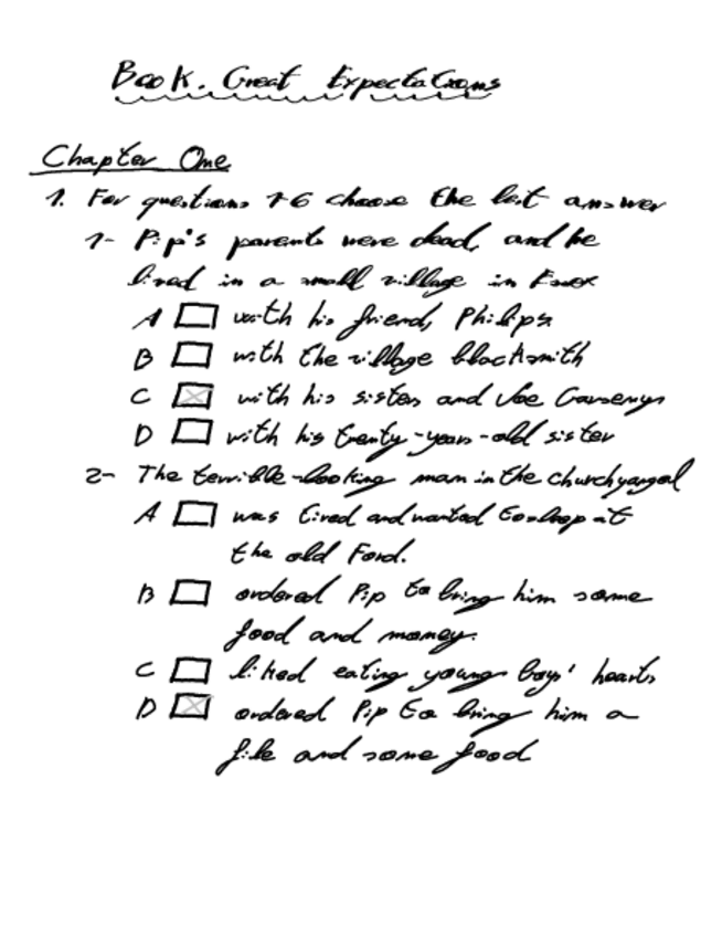 Miniatura del documento Great expectations