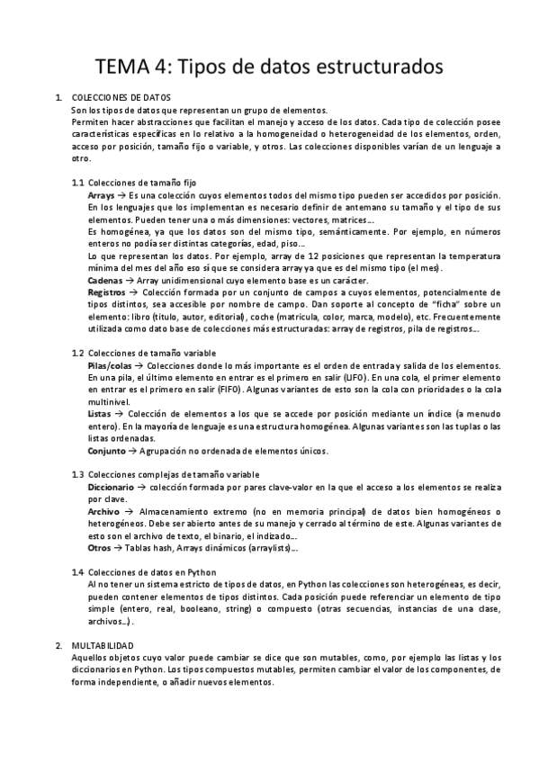 Miniatura del documento Tema 4 tipos de datos estructurados.pdf