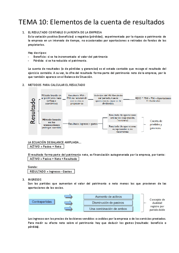 Miniatura del documento Tema 10 elementos de la cuenta de resultados.pdf