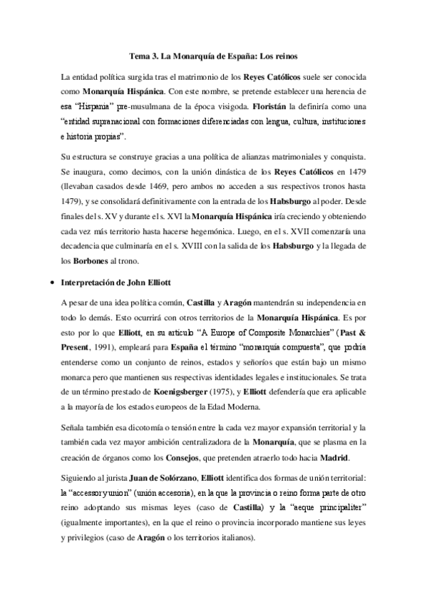 Miniatura del documento Tema 3. La Mon. de Esp. Los reinos.depdf