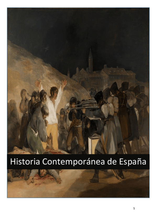 Miniatura del documento Temario completo España Contemporánea