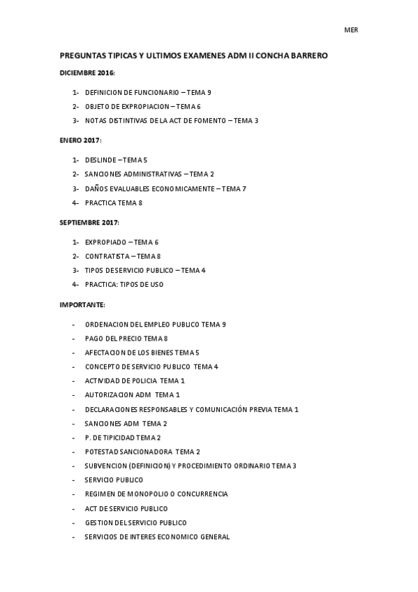 Miniatura del documento PREGUNTAS TIPICAS Y ULTIMOS EXAMENES ADM II CONCHA BARRERO.pdf