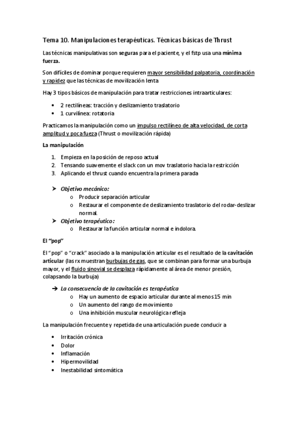 Miniatura del documento Manipulaciones terapéuticas. Técnicas básicas de Thrust.pdf