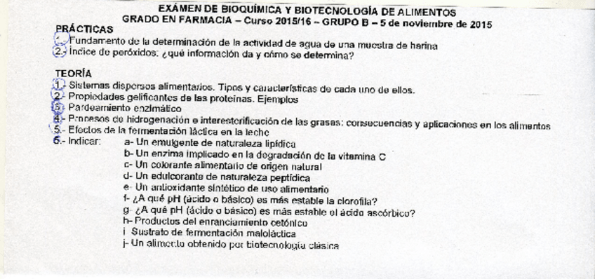 Miniatura del documento Exámen bioquímica de los alimentos.pdf