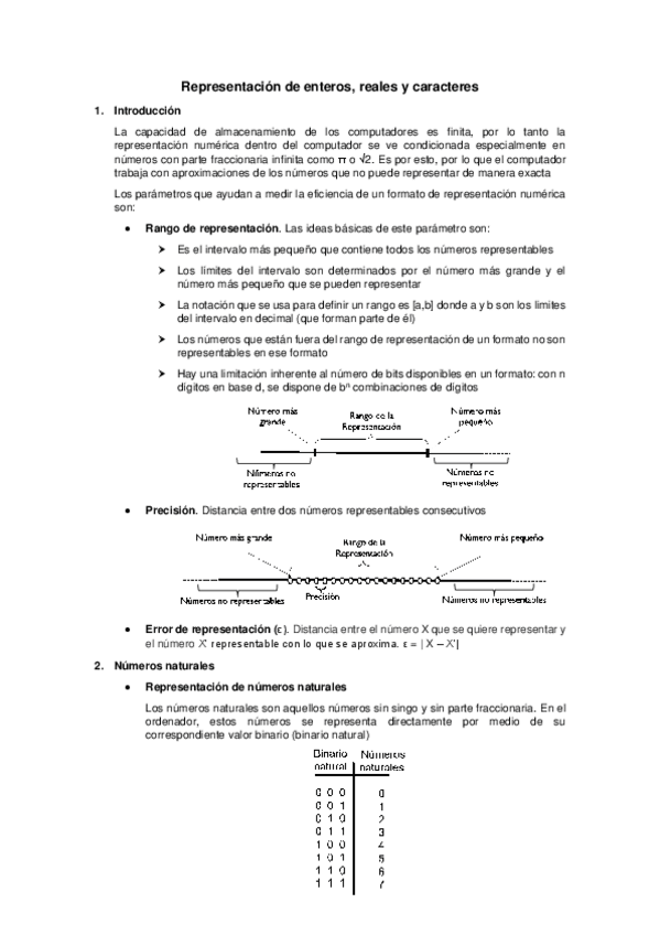 Miniatura del documento 3. Representación de enteros y reales