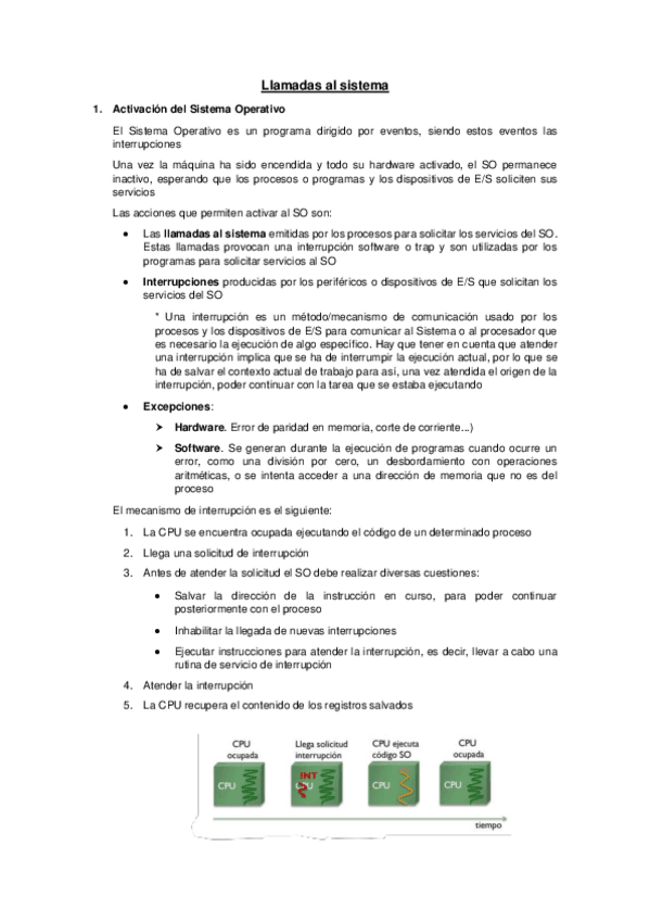 Miniatura del documento 2. Llamadas al sistema 