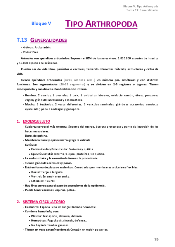 Miniatura del documento Parasitología- Bloque 5 Artrópodos.pdf