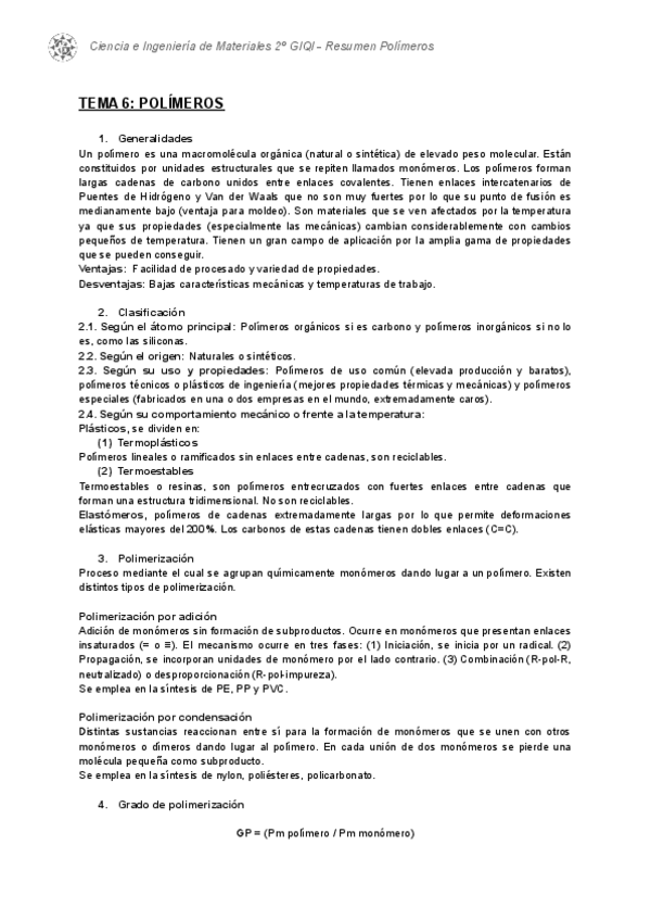 Miniatura del documento CIM-Tema-6-Polimeros-Resumen.pdf