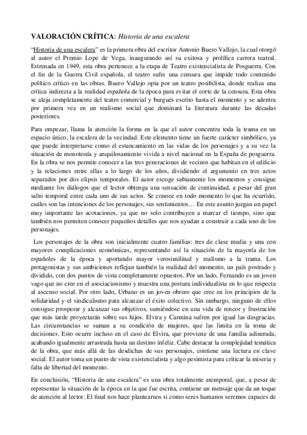 Miniatura del documento VALORACION-CRITICAHistoria-de-una-escalera.docx
