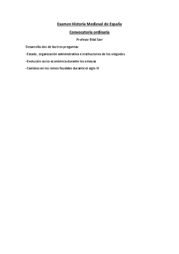 Miniatura del documento Examen-Historia-Medieval-de-Espana.pdf