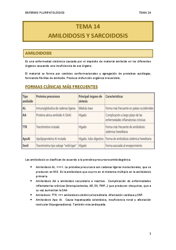 Miniatura del documento TEMA 14. Amiloidosis y sarcoidosis..pdf