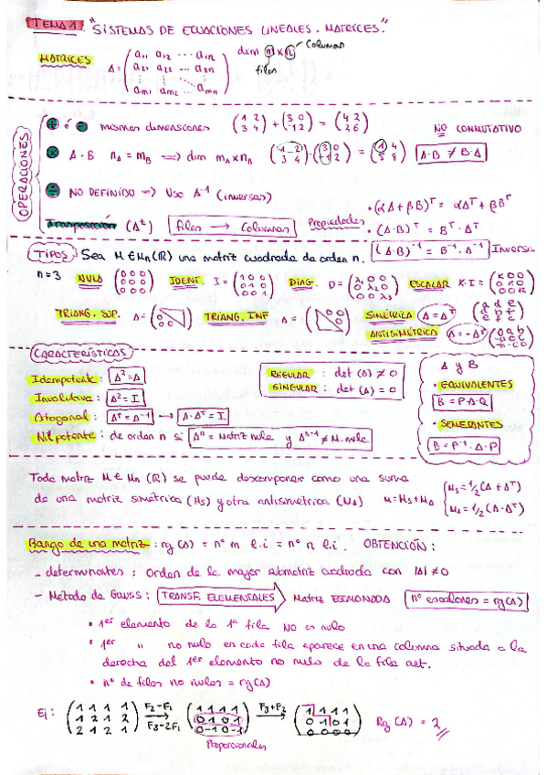 Miniatura del documento RESUMEN Algebra Lineal - Geometría Analítica.pdf