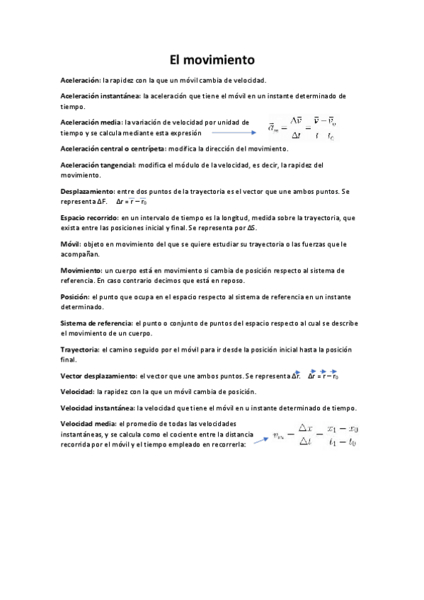 Miniatura del documento Física. El movimiento.pdf