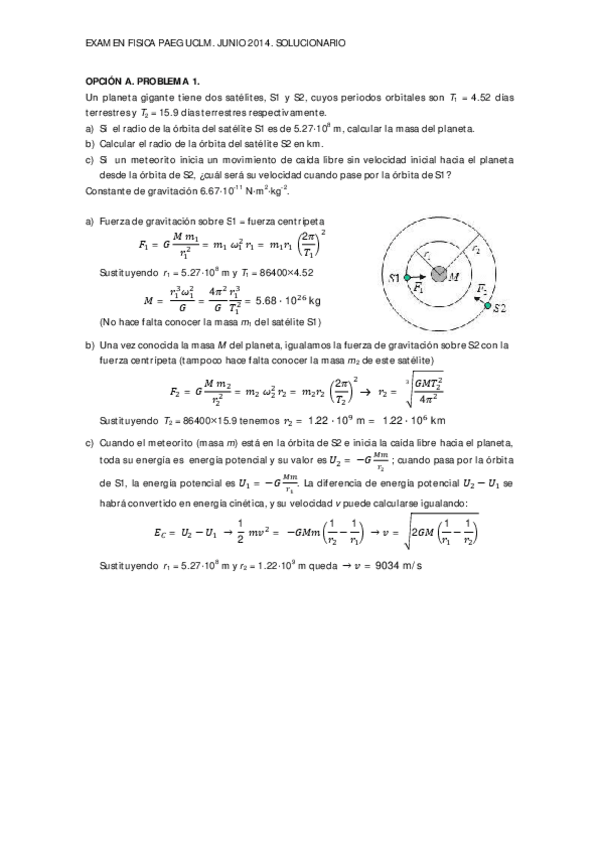Miniatura del documento PAEGFisica14JunioSolucionario.pdf