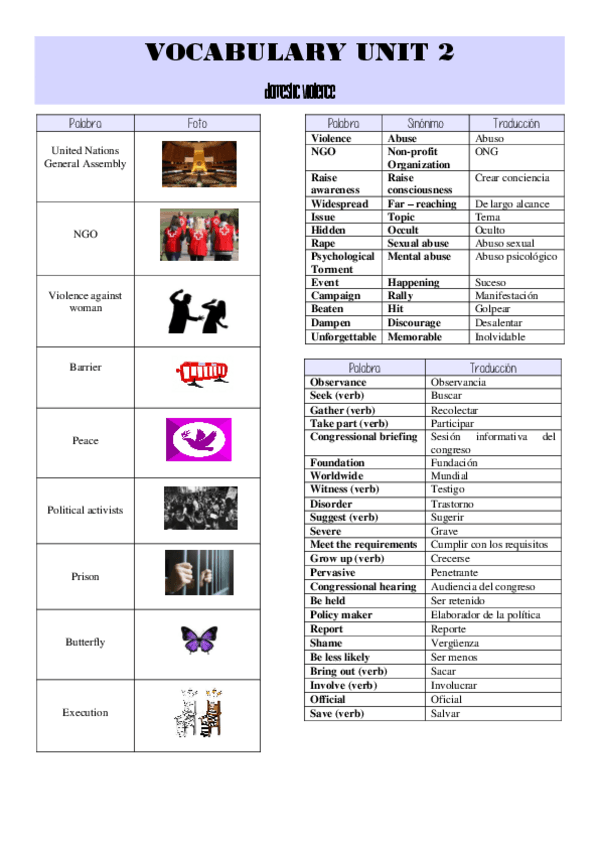 Miniatura del documento Vocabulario-Unit-2.pdf