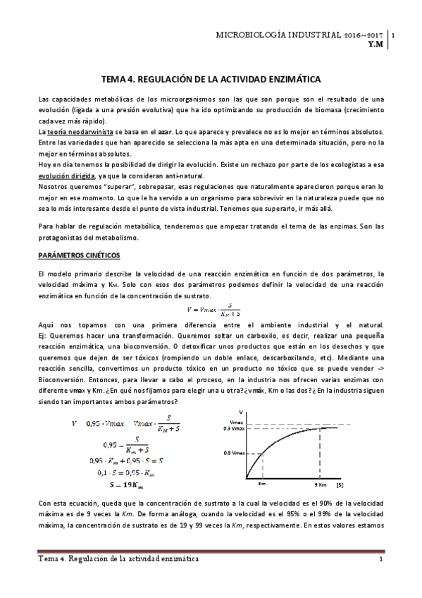Miniatura del documento Tema 4. Regulación de la actividad enzimática.pdf
